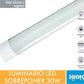 Lampara Luminario Led Slim Sobreponer 30w Luz Dia Nom Igoto IGOTO Ferreabasto