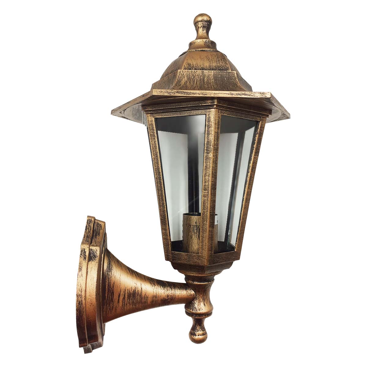 Farol Pared Estilo Colonial Sanelec 1233 Doble Posicion Exteriores Cobre SANELEC Ferreabasto