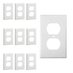 Placa Duplex Blanco Para Contacto 92-9988 Yeilite Abs 10 Pzs YEILITE Ferreabasto