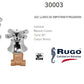 Jgo Llave Empotrar Individual Regadera Bronce Cruz Fontanery FONTANERY Ferreabasto