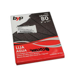 Pack 25 Lijas De Agua 9''X11'' Grano 80 BYP - Ferreabasto