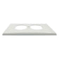 Placa Duplex Blanco Para Contacto 92-9988 Yeilite Abs 10 Pzs YEILITE Ferreabasto