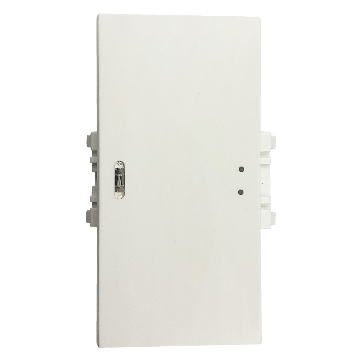 frente de apagador blanco para placa de 3 ventanas