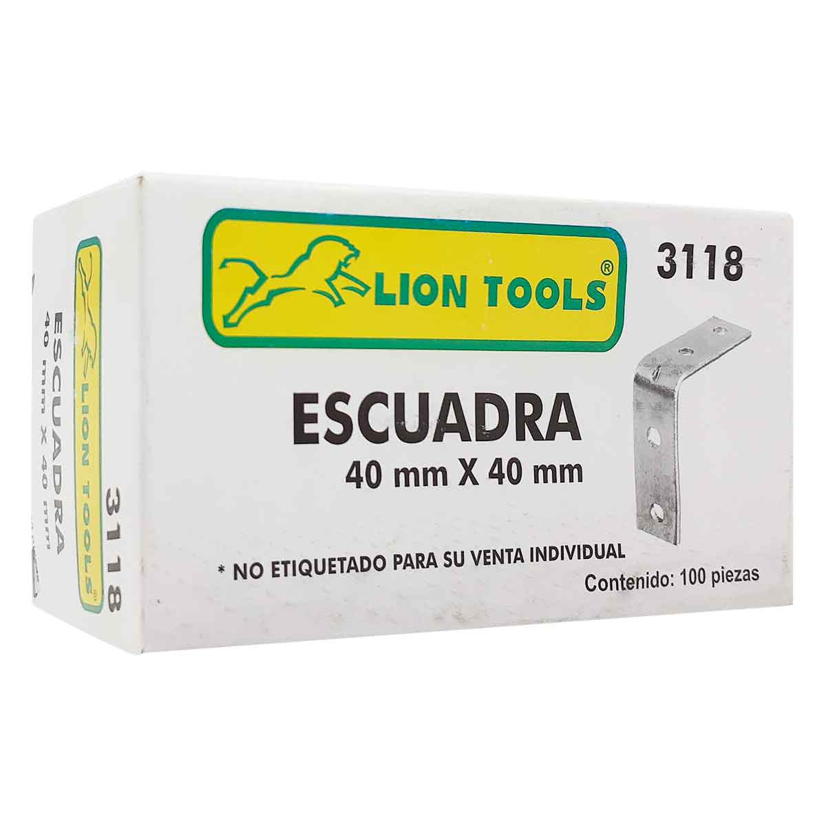 caja de escuadras galvanizadas tipo esquinero