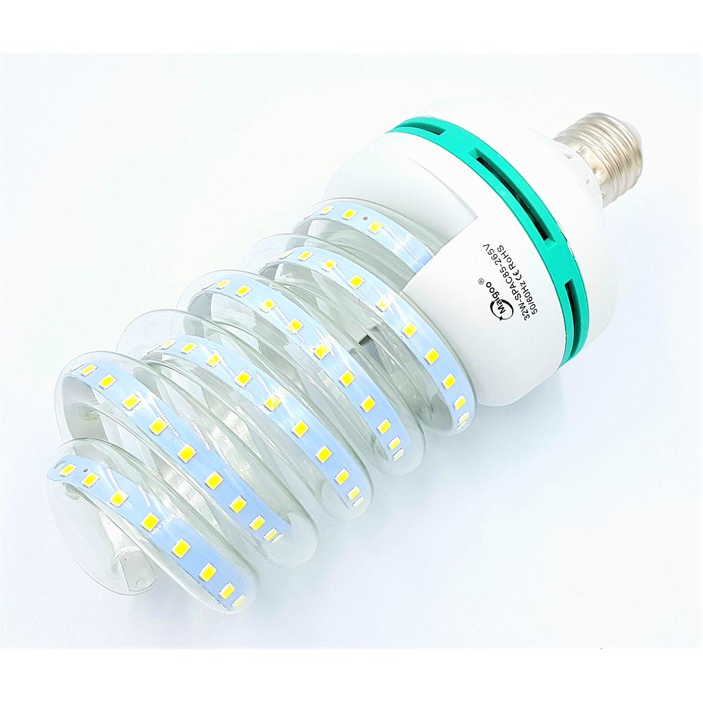 Foco Lampara Espiral De Led 32W 2560Lm Luz Blanca Maigoo - Ferreabasto