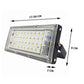 Lampara Led Reflector Tianlai 20W Luz Dia Con Mica Transparente TIANLAI Ferreabasto