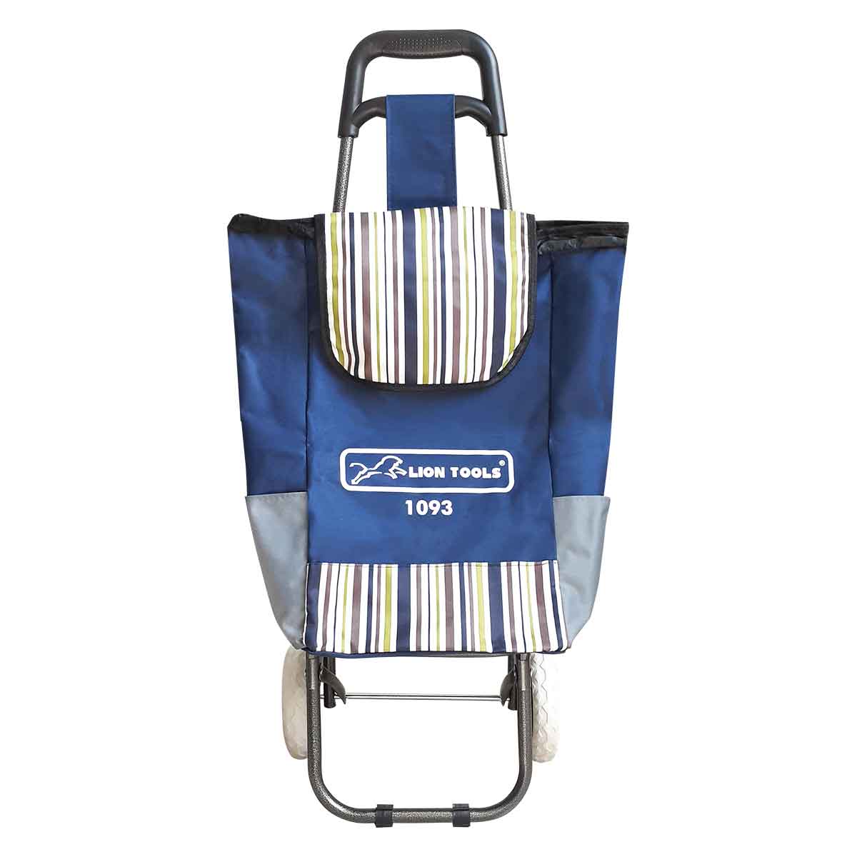 Carrito Para Mandado Multiusos Lion Tools 1093  Plegable Con Bolsa Azul LION TOOLS Ferreabasto