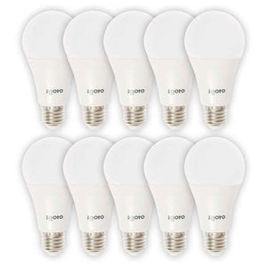 Pack 10 Foco Led A55 7W=40W 6500K Luz Fria Nom Igoto IGOTO Ferreabasto