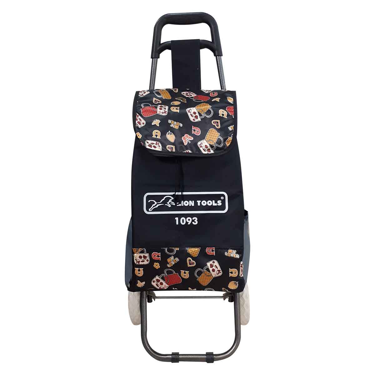 Carrito Para Mandado Multiusos Lion Tools 1093  Plegable Con Bolsa Negra LION TOOLS Ferreabasto