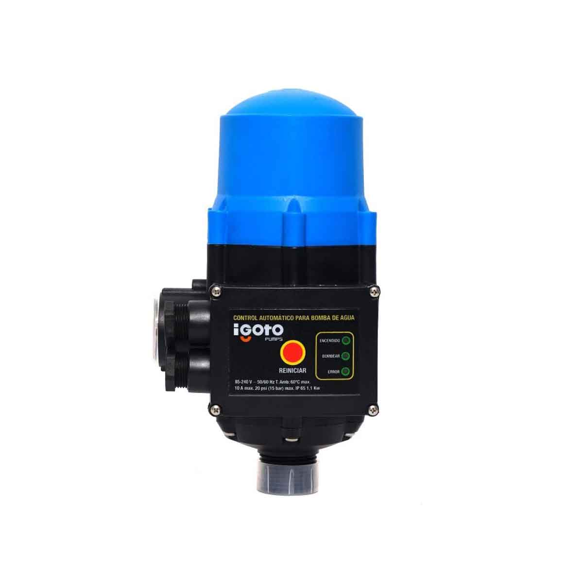 Control Automatico Para Presurizar Bomba 1hp Amc-2.1 Igoto IGOTO PUMPS Ferreabasto