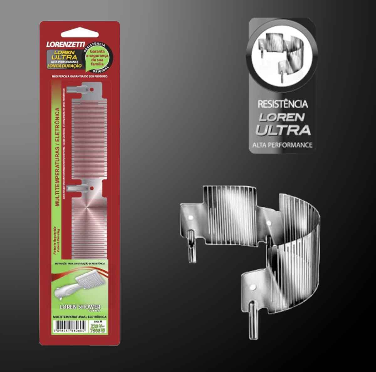 Resistencia loren shower ultra con empaque