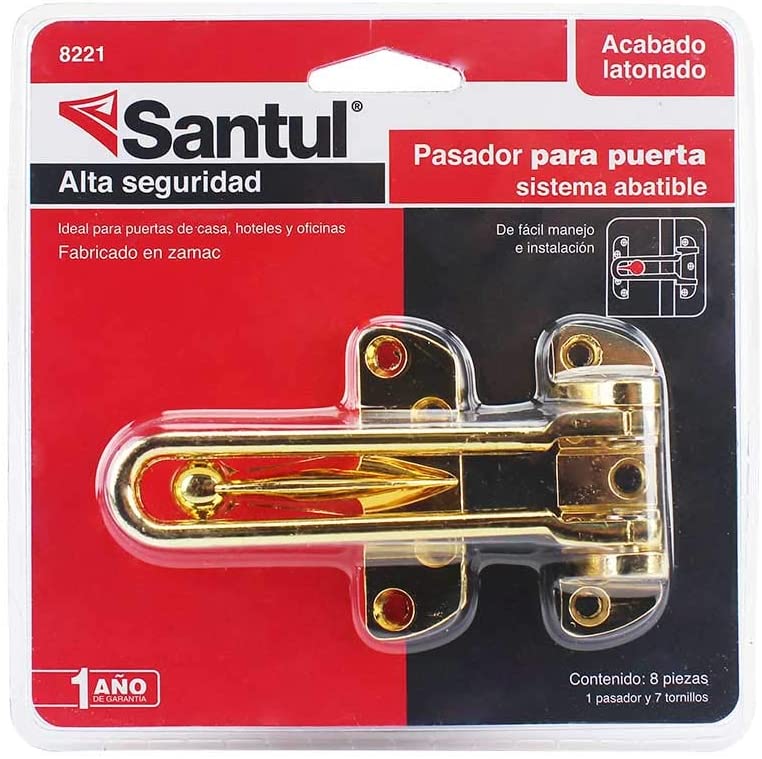 Pasadores Para Puertas Abatibles Laton Brillante Santul SANTUL Ferreabasto