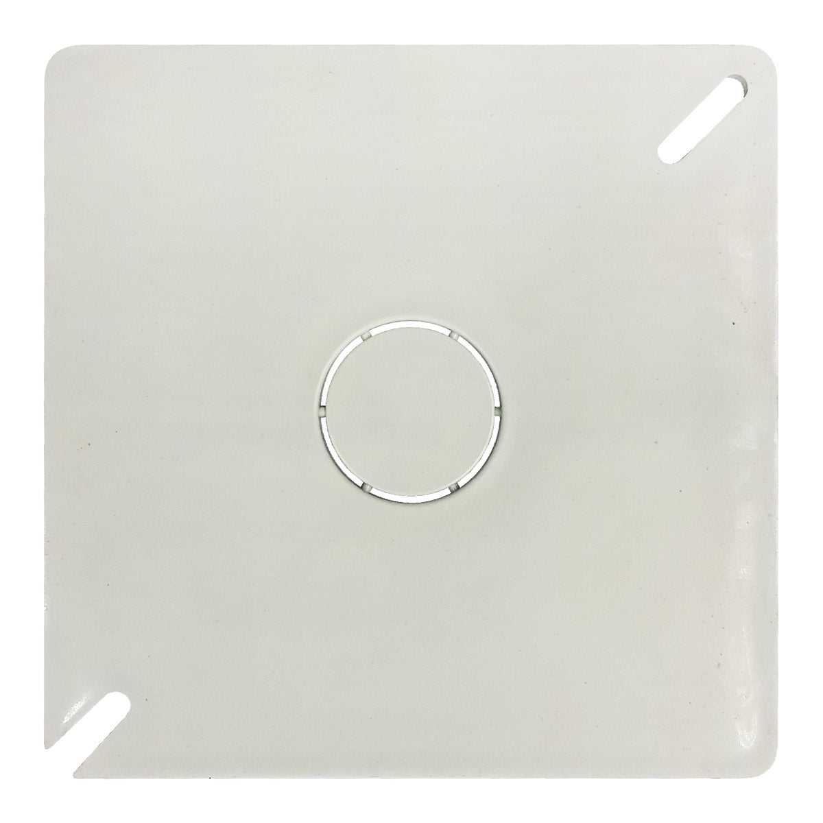 Tapa Blanca Para Registro Cuadrado 4x4 Electrico Plastico 40 Piezas INRECO Ferreabasto