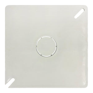 Tapa Blanca Para Registro Cuadrado 4x4 Electrico Plastico 40 Piezas INRECO Ferreabasto