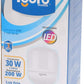 Presentacion Foco Led T100 30w Luz Dia 500a 2700lm Igoto