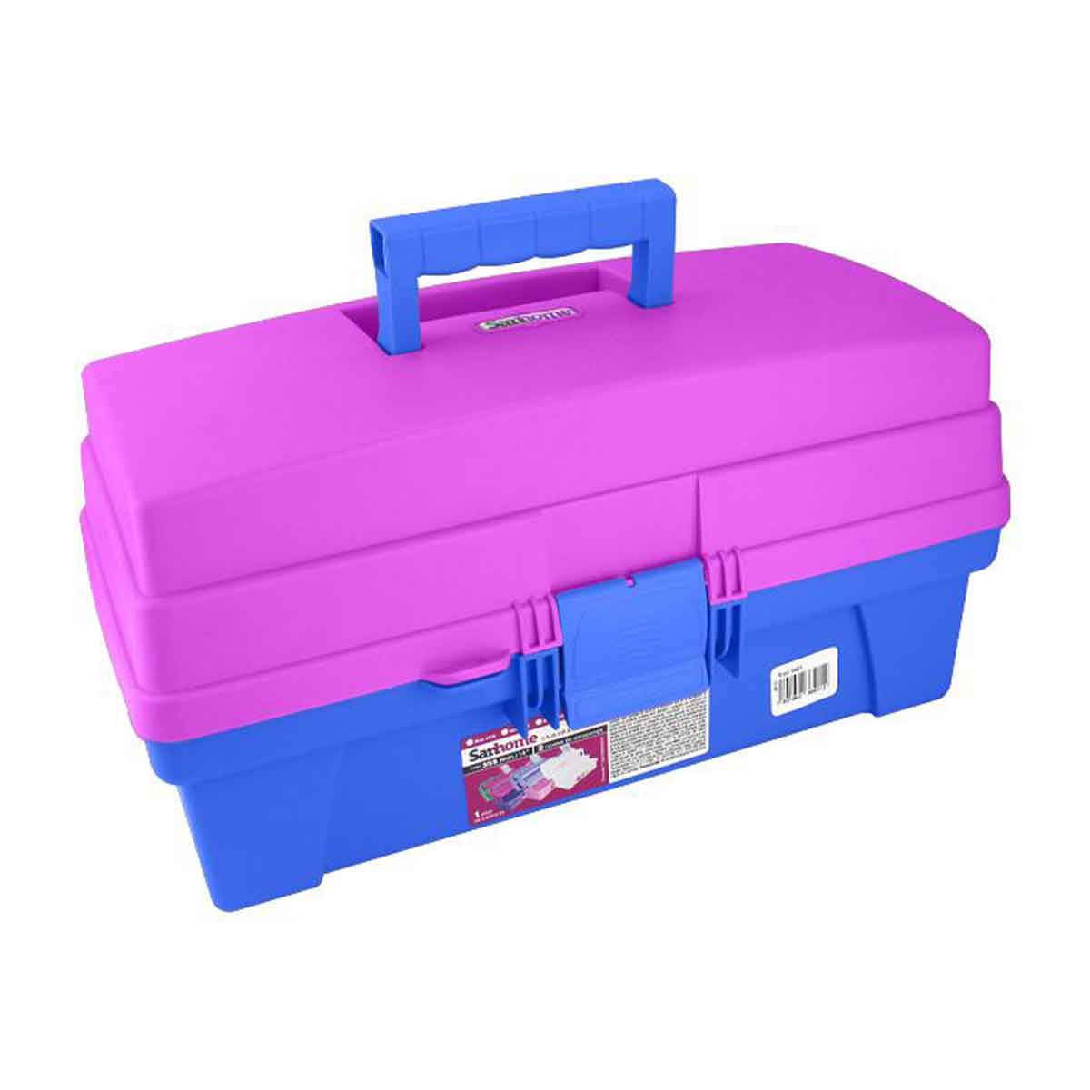 Caja Organizadora Vanity Espejo Integrado Azul Rosa Sanhome SANHOME Ferreabasto