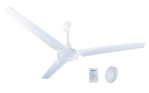 Ventilador P/Techo 5 Vel. Motor Grande Blanco Tipo Vec - Ferreabasto