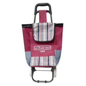 Carrito Para Mandado Multiusos Lion Tools 1093  Plegable Con Bolsa Roja LION TOOLS Ferreabasto