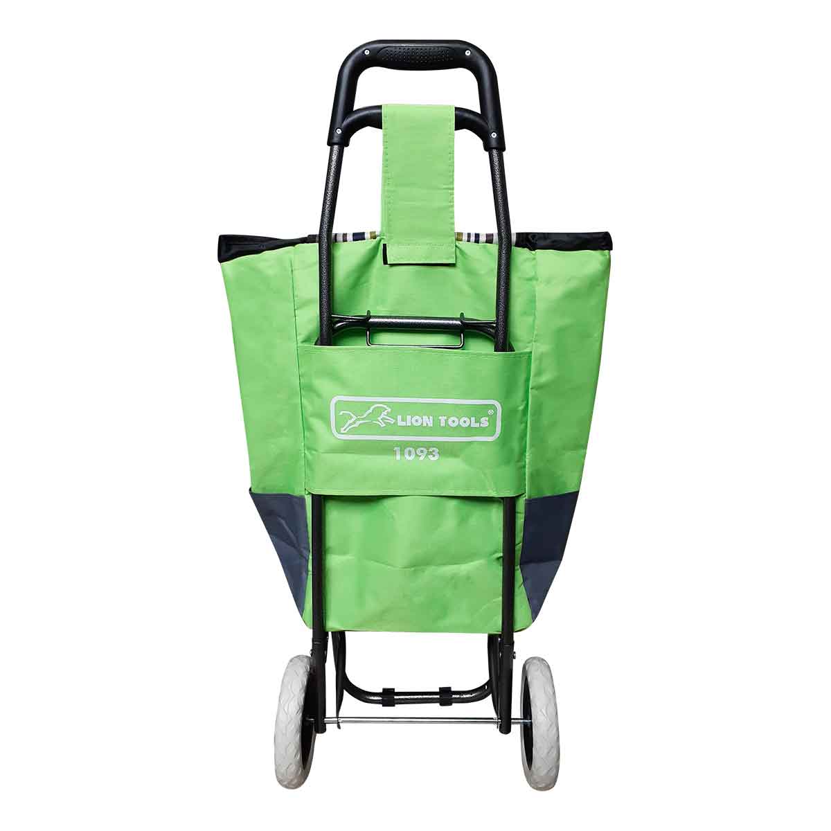 Carrito Para Mandado Multiusos Lion Tools 1093  Plegable Con Bolsa Verde LION TOOLS Ferreabasto