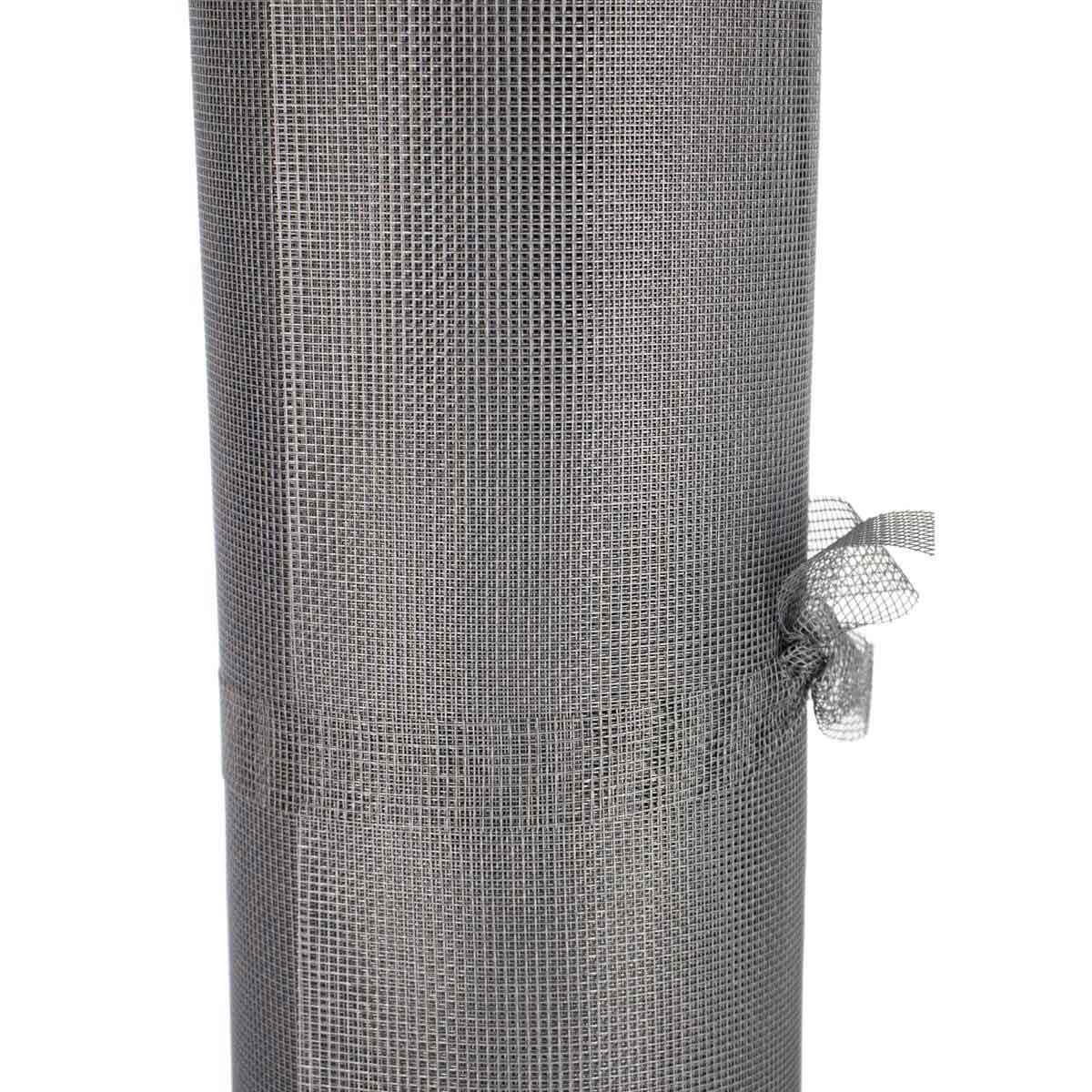 ⇒ Tela mosquitera fibra vidrio minirollo 1,20 x 5 metros gris
