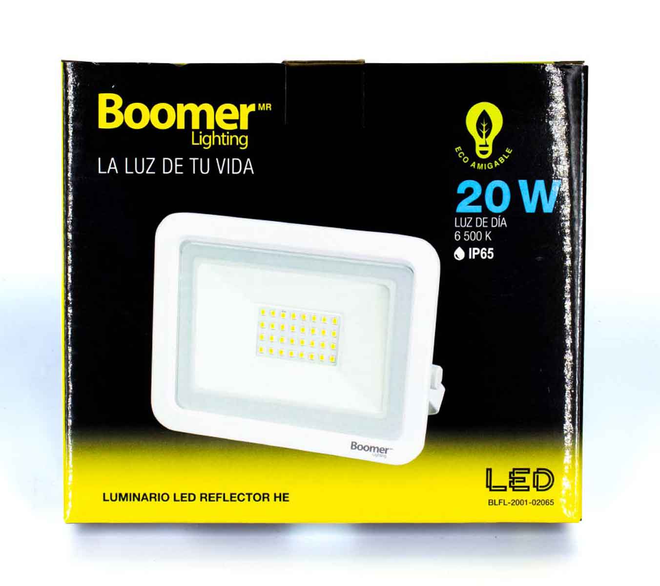 Luminario Led Reflector He Luz de Dia 20W 2000lm Nom Boomer BOOMER Ferreabasto