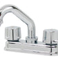 Mezcladora Lavabo ABS Cuerpo Bronce Acabado Cromo Fontanery - Ferreabasto