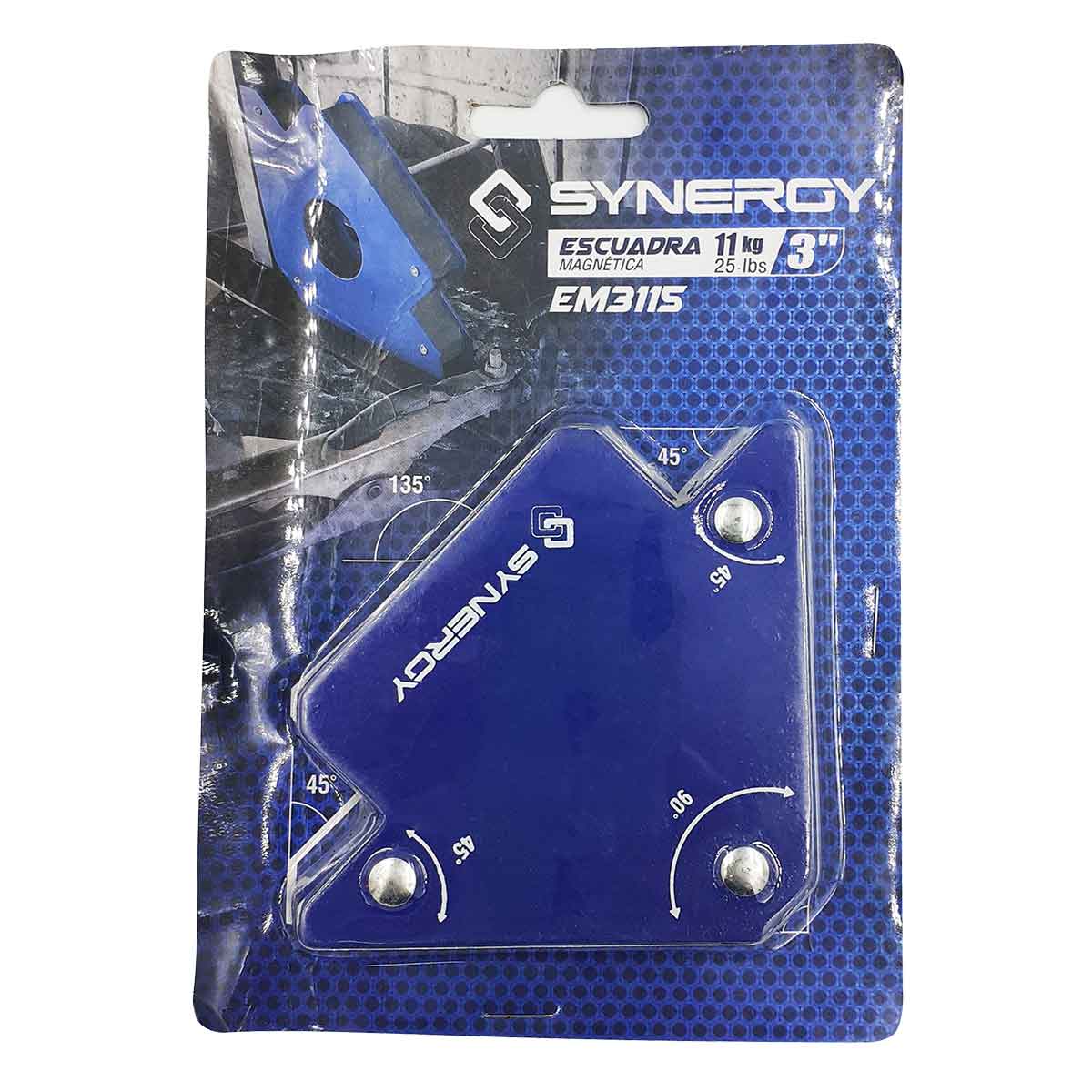 Escuadra Magnetica Para Soldar 3 Pulgadas 11kg Em3115 Synergy SYNERGY Ferreabasto