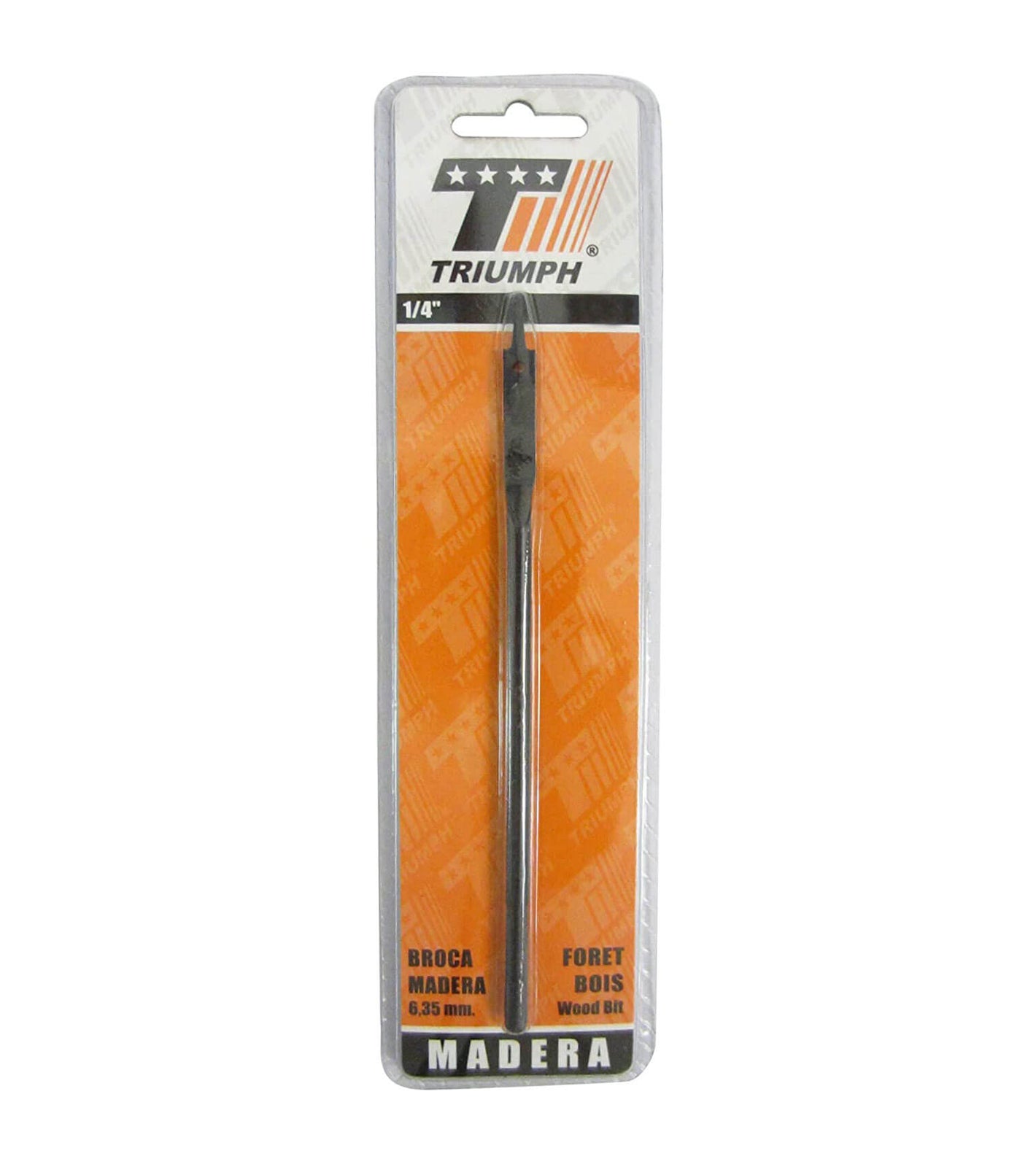 Broca Para Madera Tipo Paleta 1/4" 35764 Triumph TRIUMPH Ferreabasto