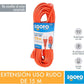 Extension Uso Rudo Naranja 16Awg 15M Igoto IGOTO Ferreabasto