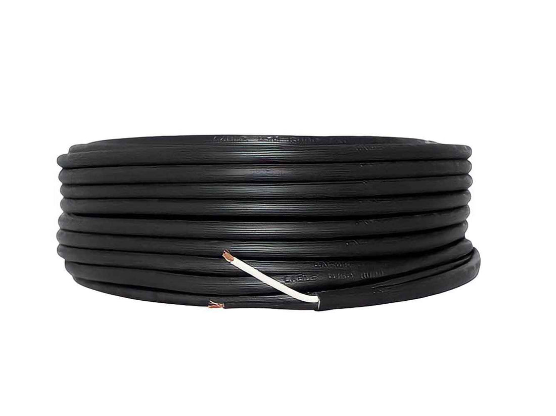 Cable Uso Rudo 2X12 Rollo 100m Color Negro Cca Konect KONECT Ferreabasto