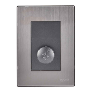 Placa Armada Inoxidable Con Dimmer Igoto IGOTO Ferreabasto