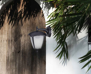 Farol Luminario Arbotante Suspendido Boomer Black Milan Para Pared BOOMER Ferreabasto