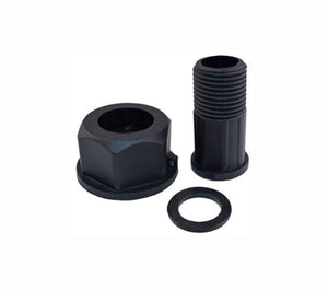 Pack 4 Niple Medidor Con Tuerca Nylon 1/2" x 3/4" Nmp13 Meer CNX Ferreabasto