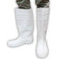 botas blancas de hule puestas adir 567