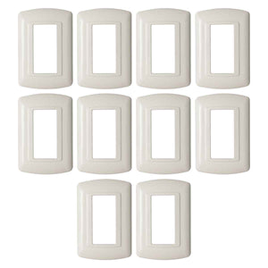 Pack 10 Placa Abs Marfil Tipo Venecia Duplex Yeilite YEILITE Ferreabasto