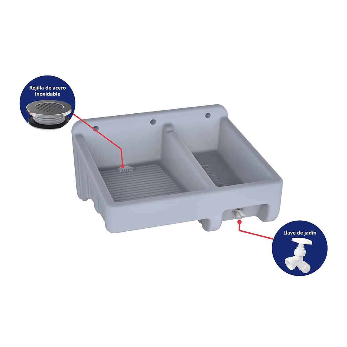 Lavadero Compacto Maxtor Fleximatic 2031 Incluye Kit Instalacion FLEXIMATIC Ferreabasto