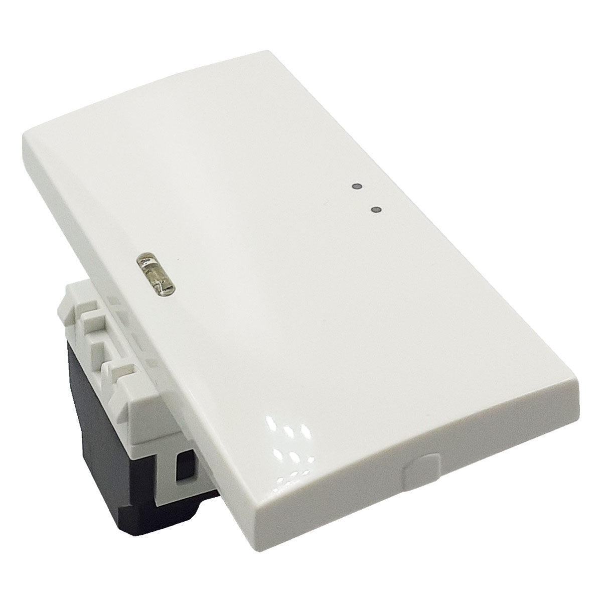 apagador blanco para placa de 3 ventanas