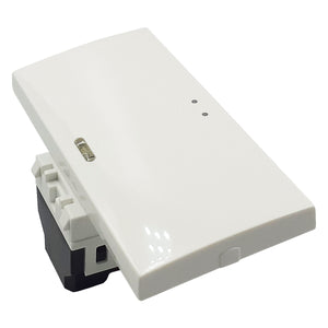 apagador blanco para placa de 3 ventanas