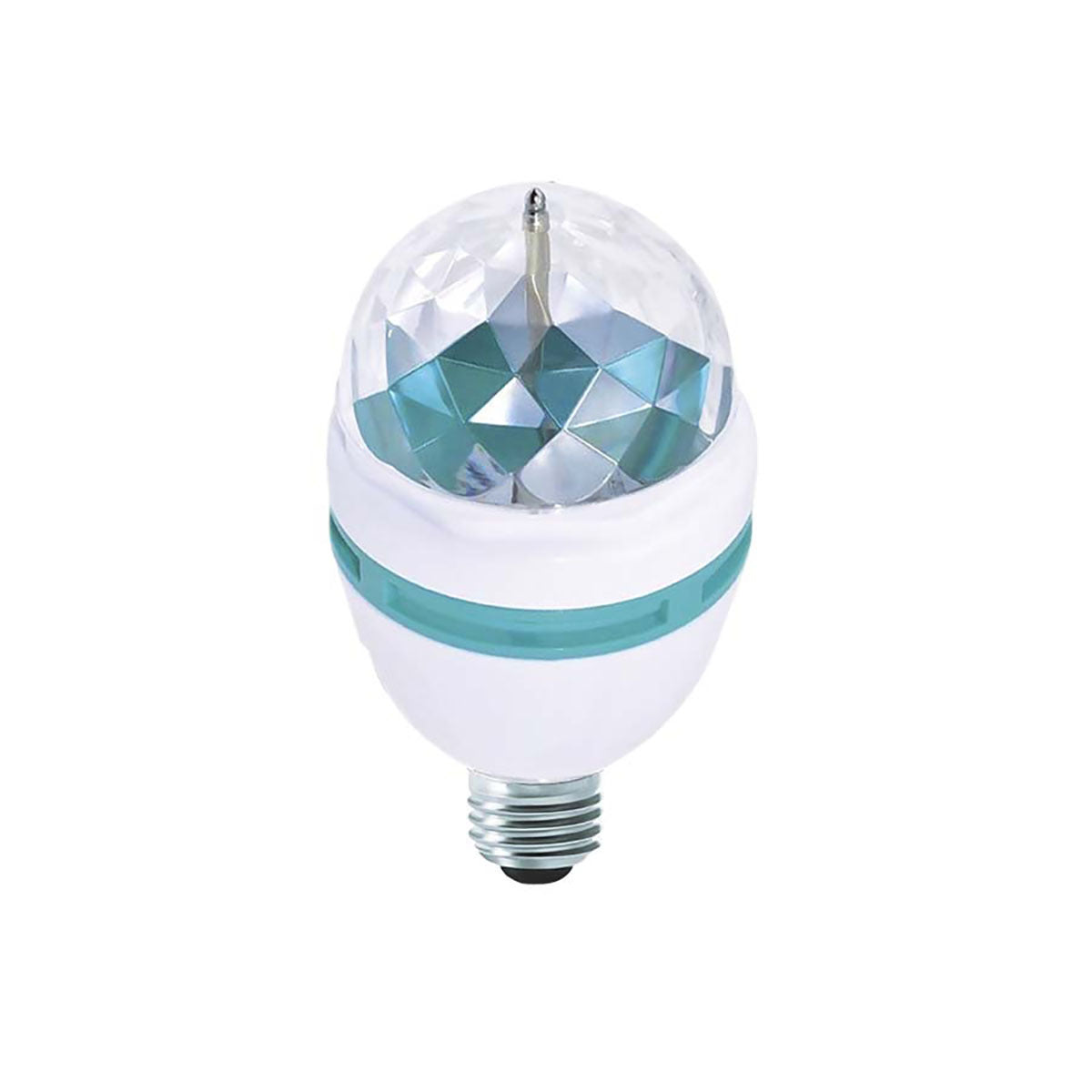 Lámpara LED Giratoria RGB para Fiestas y Reuniones - Marca Adir - Modelo  2989. – Ferreabasto